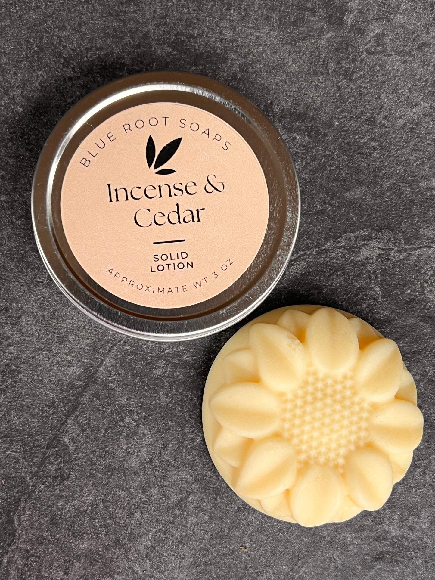 Incense & Cedar Solid Lotion