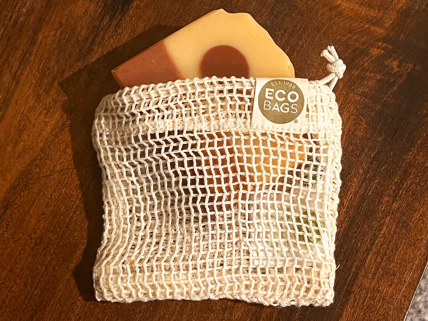 Organic Cotton Soap Saver Bag